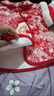 女寶寶一周歲禮服秋冬款嬰兒過(guò)年衣服百日宴禮服大紅色春薄棉唐裝 166花朵薄棉款 12-22度穿 90 （建議月8月－16月） 曬單實(shí)拍圖