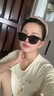 貝爾莎（bertha）近視墨鏡女款2025新款gm可配帶度數(shù)眼鏡顯臉小開車防紫外線太陽鏡 Mamoti01-冷酷黑 曬單實(shí)拍圖