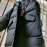 KNUT ELGVIN百搭減齡羽絨棉服女冬中長(zhǎng)款加厚棉襖新款ins韓版寬松棉衣外套潮 黑色 L 建議125-140斤 曬單實(shí)拍圖