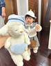G.DUCKKIDS小黃鴨童裝女童秋裝套裝兒童衣服女孩春秋季洋氣格子背心公主裙兩 淺粉色 110 建議4~5歲【100-110cm】cm 曬單實(shí)拍圖