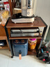樂(lè )造打印機置物架辦公室多功能置物整理柜可移動(dòng)落地多層電腦主機托架 【加粗25mm鋼架帶輪】野橡色72高 曬單實(shí)拍圖