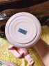 膳魔師（THERMOS）保溫杯大肚杯316L不銹鋼便攜背帶大容量?jì)和瘜W(xué)生水杯子TEMA-950S 夢(mèng)幻泡泡 950ml 曬單實(shí)拍圖