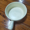 云旭奶油色陶瓷手柄碗舒芙蕾烤碗焗飯拌面拌飯碗個(gè)人專(zhuān)用沙拉碗零食碗 奶油白 曬單實(shí)拍圖