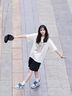 麓格立 工裝短褲女夏季涼感薄款運動(dòng)速干外穿冰絲寬松顯瘦休閑五分褲 工裝短褲黑色 3XL 【建議160-180斤】卡碼拍大 曬單實(shí)拍圖