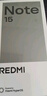 小米（MI）REDMI Note15 第三代驍龍6 金剛品質(zhì) 5800mAh大電量 IP66防塵防水 12+256 子夜黑 紅米 5G手機 曬單實(shí)拍圖