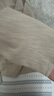 吉普（JEEP）長袖T恤男春秋季純色休閑寬松打底衫潮流上衣男裝 杏色    2XL    曬單實拍圖