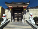 石獅子一對花崗巖寺廟祠堂單位學(xué)校銀行口故宮石頭獅子大型 1.2米漢白玉獅子 款 曬單實(shí)拍圖