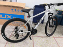 雷克斯LAUX哪吒200plus山地車成人學(xué)生代步通勤鋁合金24速純油碟 超啞魅銀（標(biāo)準(zhǔn)版） 24速 27.5英寸 曬單實拍圖
