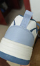 李寧天跡SOFT丨板鞋男鞋小白鞋增高厚底回彈秋冬潮流復古運動(dòng)時(shí)尚鞋 乳白色/霜藍色(341款)-4 43 曬單實(shí)拍圖