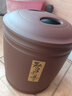 紫來(lái)順普洱茶罐儲茶罐純手工紫砂茶葉罐大號茶缸密封茶餅罐陳皮罐存茶罐 7餅 私房茶段泥 紫泥 曬單實(shí)拍圖