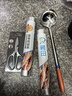 十八子作廚房剪刀專(zhuān)用鋒利不銹鋼剪雞骨頭殺魚(yú)剪子烤肉剪刀 曬單實(shí)拍圖