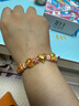 周生生HelloKitty黃金轉運珠三麗鷗足金mini版少女心組合單顆 招財福貓92618C 曬單實(shí)拍圖