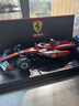 比美高1:18法拉利SF24仿真合金車(chē)模F1方程式賽車(chē)模型汽車(chē)高端玩具 1:18法拉利SF24賽恩斯55號紅色+ 曬單實(shí)拍圖