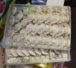 灣仔碼頭薺菜豬肉水餃1320g66只早餐食品速食面點(diǎn)生鮮速凍餃子 曬單實(shí)拍圖