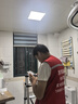 奧普（AUPU）ZTLD5118B嵌入式超薄LED平板燈 集成吊頂廚衛燈 300*300 曬單實(shí)拍圖