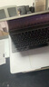VOKAMO防摔耐刮適用蘋(píng)果電腦筆記本MacBook Air13保護殼M4/3/2帶支架22到2025年新款外套 磨砂透黑 曬單實(shí)拍圖