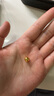 縱橫金業(yè)足金999  黃金轉運珠 金珠子  1克 單顆 散珠 手串diy 1克  轉運珠 曬單實(shí)拍圖