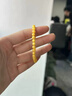 胖東來(lái)品質(zhì)蜜蠟手串古風(fēng)小手鏈女文玩串珠玉石單圈疊戴情人送禮 珠徑約8MM瓷釉級雞油黃蜜蠟 曬單實(shí)拍圖