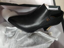 達芙妮單鞋女尖頭深口粗跟高跟鞋女法式氣質(zhì)通勤女鞋小皮鞋4622404081 黑色 36  曬單實(shí)拍圖