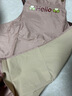 光多拉防水圍裙廚房防油污家用做飯無(wú)袖工作服男士女士通用家務(wù)清潔粉色 曬單實(shí)拍圖