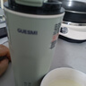皆米（GUESMI）豆?jié){杯迷你便攜小型迷你豆?jié){機全自動免煮2025新款靜音破壁機1-2人熱牛奶杯家用多功能一體單人 清新綠 0.35L 【9H預(yù)約/干豆直打】 曬單實拍圖