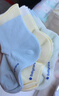babycare嬰兒襪子薄款棉襪新生兒寶寶兒童襪夏季 薄荷熊熊3雙 M 曬單實(shí)拍圖