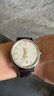 浪琴（LONGINES）七夕禮物瑞士手表 經(jīng)典復(fù)刻軍旗系列 機(jī)械皮帶男表 L47954782 米色38.5 mm 曬單實(shí)拍圖