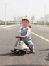 ANGI BABY兒童扭扭車1-3-6歲防側(cè)翻扭扭車可坐大人溜溜車搖搖車寶寶扭扭車 卡其色【藍(lán)牙+音樂(lè)+拖斗+推桿】 六一兒童節(jié)禮物扭扭車兒童車 曬單實(shí)拍圖