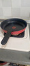 特福（Tefal）鍋具套裝百變鍋可拆卸煎炒鍋有鈦不粘鍋六件套千葉玫瑰紅 曬單實(shí)拍圖