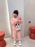 皮爾卡丹童裝女童秋裝套裝2025新款兒童洋氣運動(dòng)衛衣兩件套中小童春秋衣服 粉色 120 尺碼5~6歲【110-120cm】 曬單實(shí)拍圖