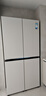 美的（Midea）首創(chuàng  )45cm超薄嵌入餐邊柜家用客廳冰箱左餐右廚大容量底部散熱十字四開(kāi)門(mén)國家補貼BCD-427WUSGPZM 曬單實(shí)拍圖