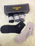 羅蒙（ROMON）襪子男士100%純棉襪秋冬季10A抗菌防臭襪耐磨吸汗商務(wù)中筒襪 曬單實(shí)拍圖