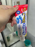 莎卡（sanita-denti）兒童牙膏 嬰幼兒牙膏兒童防齲齒抑菌不含氟牙膏防蛀2-5歲 草莓味 曬單實(shí)拍圖