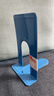 舒星書(shū)立架書(shū)架桌上書(shū)擋板書(shū)靠書(shū)支架置物架隔書(shū)靠書(shū)板書(shū)隔板T型架子金屬鐵書(shū)立 經(jīng)典藍(高21cm) 曬單實(shí)拍圖
