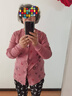 古今（GUJIN）中老年媽媽秋衣秋褲套裝女士純棉大碼保暖內(nèi)衣秋冬全棉打底棉毛衫 曬單實(shí)拍圖