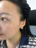 締晶99足銀耳環(huán)女2025年新款耳釘貝珠耳飾高級(jí)感教師節(jié)禮物女老師實(shí)用 曬單實(shí)拍圖