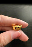 菜百首飾 20g金元寶足金Au999.9投資金條黃金福字元寶金條收藏 投資元寶 20克 曬單實(shí)拍圖