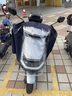 雨航（YUHANG）電動車雨衣雨披單人連體電瓶摩托車騎行一體式加大加厚雨衣 藏青 曬單實拍圖