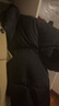 太平鳥男裝羽絨服短款外套冬季寬松輕面包服潮連帽 黑色1（闊型) L  曬單實拍圖