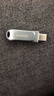 閃迪（SanDisk）128GB Type-C USB3.2 手機U盤(pán)DDC4 讀速高達400MB/s 自動(dòng)備份 手機電腦兩用 金屬雙接口大容量?jì)?yōu)盤(pán) 曬單實(shí)拍圖