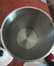 蘇泊爾（SUPOR）電水壺 雙層防燙燒水壺熱水壺1.7L 全鋼無(wú)縫內膽304不銹鋼電熱水壺大容量 SW-17J418 曬單實(shí)拍圖