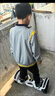 領奧智能兒童電動平衡車3-6-12歲體感10歲到15歲以上兩輪自動平行車雙輪成年人新款扭扭車 10吋炫光白【藍牙+減震越野輪】 曬單實拍圖
