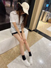星期六（St&Sat）品牌真皮小白鞋女款秋季2025新款學(xué)院風(fēng)鞋子厚底板鞋運動(dòng)休閑女鞋 白色【皮面】 38 曬單實(shí)拍圖