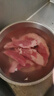 龍大肉食豬月牙骨1斤 帶肉月亮骨 豬脆骨軟骨 烤肉燒烤煲湯家常冷凍食材 曬單實拍圖