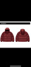 FILA FUSION斐樂(lè )潮牌情侶款羽絨服2025冬季新款時(shí)尚保暖連帽外套 磚墻紅-RD S 165/88A/S 曬單實(shí)拍圖