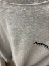 森馬（Semir）衛衣男發(fā)熱抑菌抓絨內搭上衣秋冬字母印花套頭衫潮101724116105 曬單實(shí)拍圖