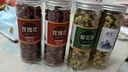 雪晴堂菊花茶玫瑰花茶檸檬片組合花草茶葉茶包茉莉花干花泡水喝泡茶 (2罐)玫瑰花+胎菊 曬單實(shí)拍圖