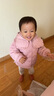 巴拉巴拉兒童棉服2023嬰兒棉襖冬裝保暖女童棉衣保暖甜美法式208423106001 曬單實(shí)拍圖