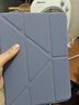 卡萊澳適用2025款蘋(píng)果iPad Air11保護套 M3芯片11英寸Air7蘋(píng)果平板電腦支架保護殼防摔休眠Y折 薰衣草 曬單實(shí)拍圖