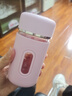 JCZS德國保溫杯喝中藥專(zhuān)用杯智能顯溫男女高顏值迷你測溫雙層玻璃水杯 粉色*測溫蓋 200mL 曬單實(shí)拍圖